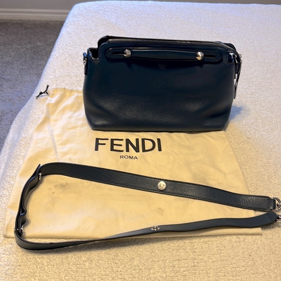 Fendi Handbags - Fendi royal blue strap purse